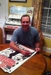 Signing and numbering the Rolling Thunder Posters